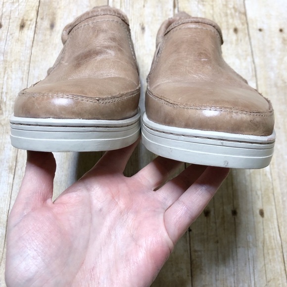 Bed Stu Men’s Carp Slip-on Loafer In Oats Leather - Picture 9 of 12